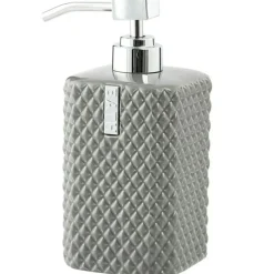 Marion Soap Dispenser, Grey/Silver