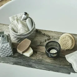 Marion Soap Dispenser, Grey/Silver