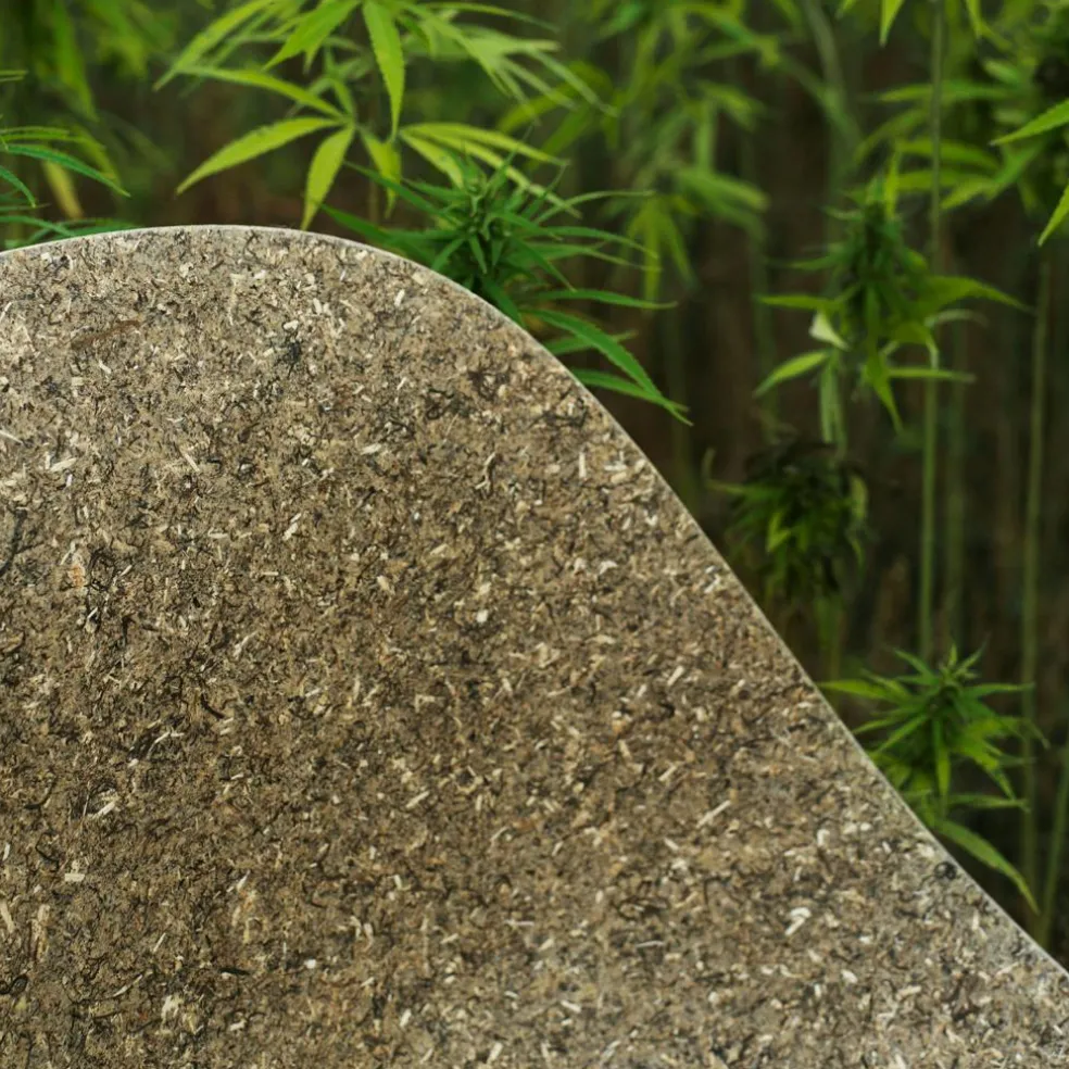 Mat Armchair, Seaweed / Black