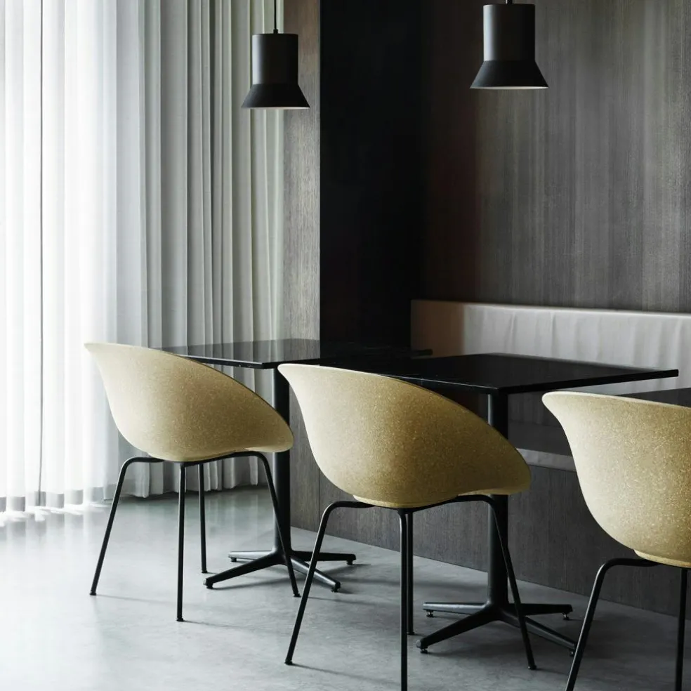 Mat Armchair, Seaweed / Black