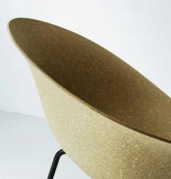 Mat Armchair, Seaweed / Black