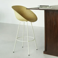 Mat Bar Chair Armchair 65 cm, Hemp / Cream