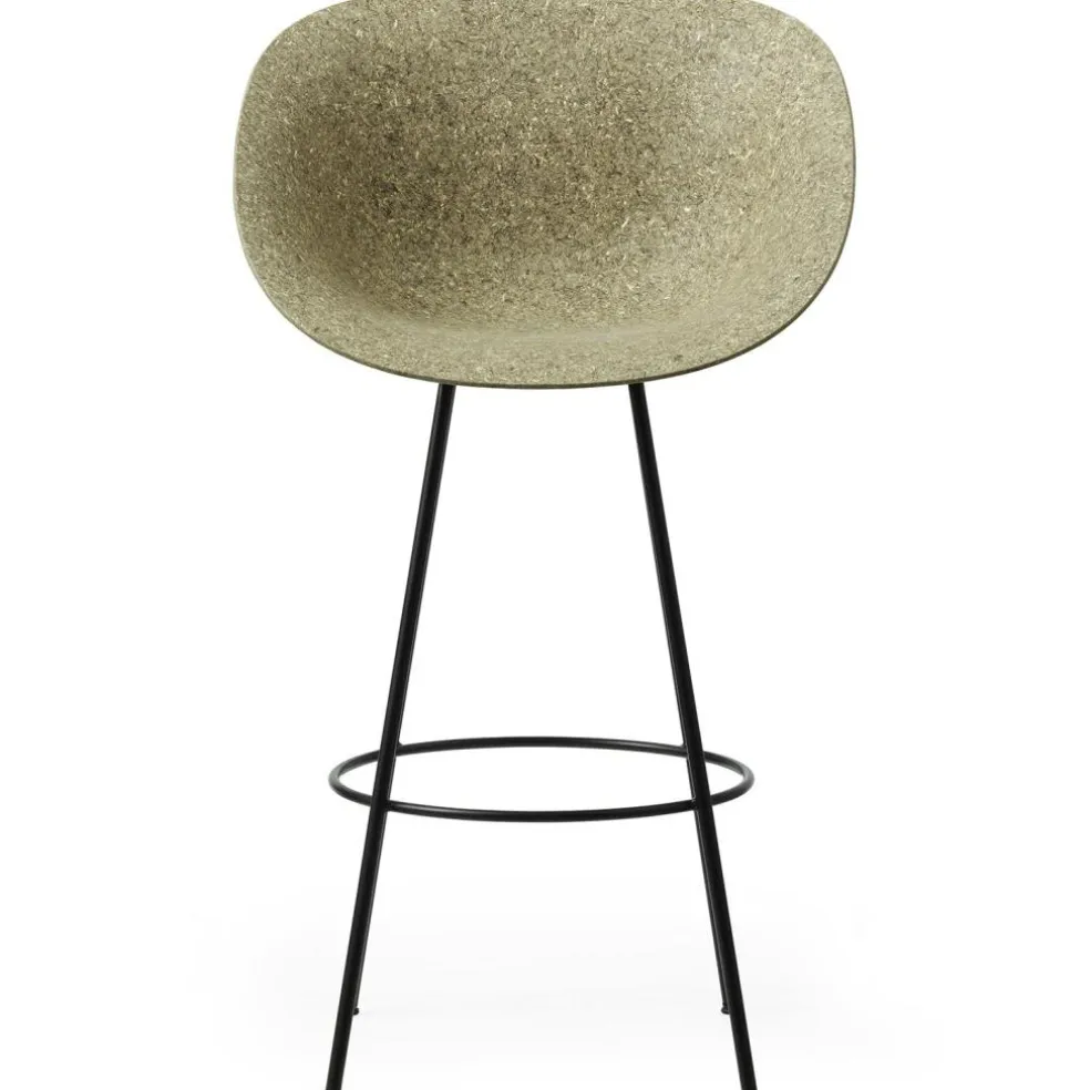 Mat Bar Chair Armchair 65 cm, Hemp / Cream