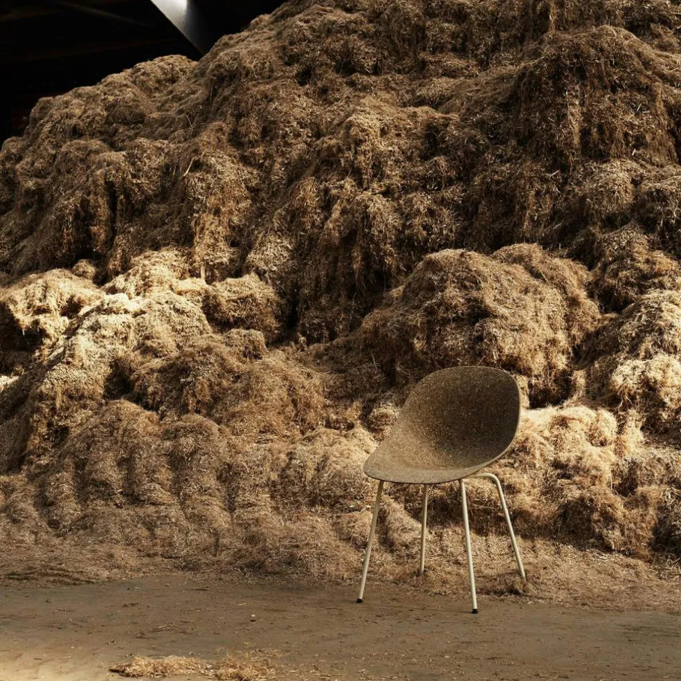 Mat Chair, Seaweed / Black