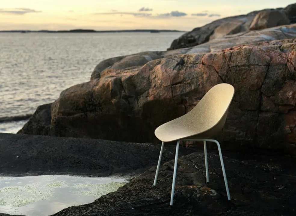 Mat Chair, Seaweed / Black