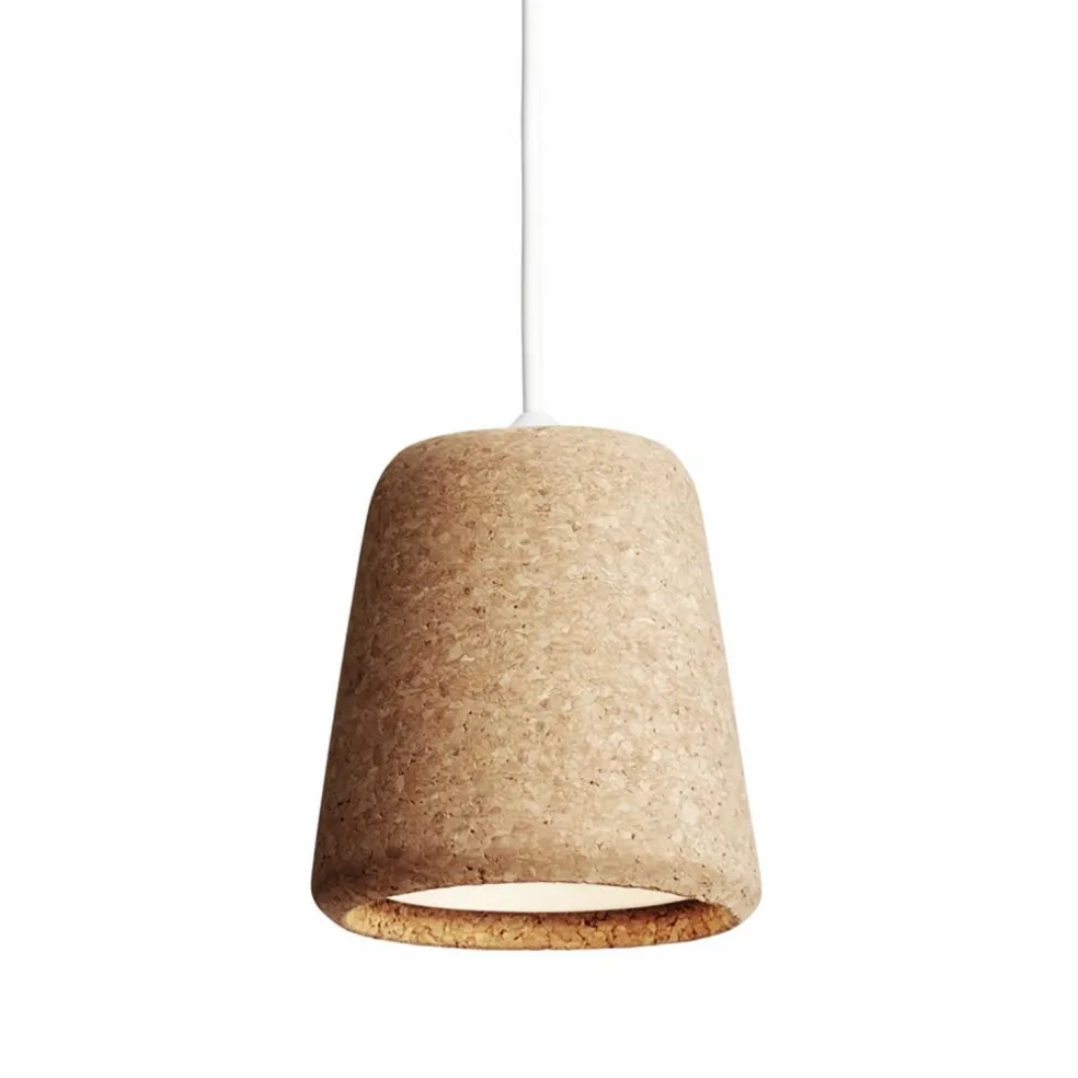 Material Pendant Lamp, Black/Smoked Oak