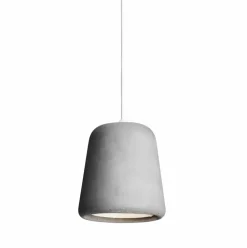 Material Pendant Lamp, Black/Smoked Oak