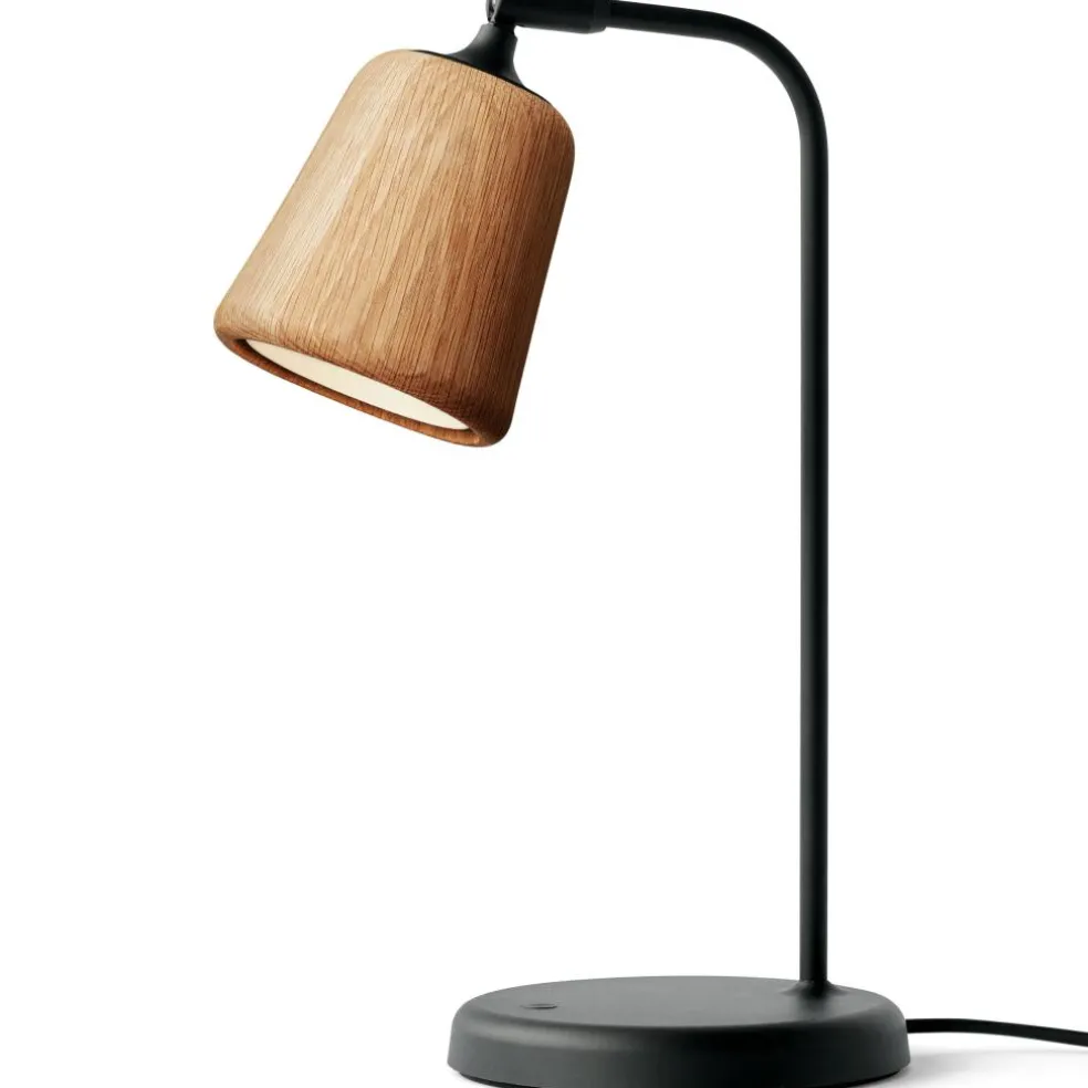 Material Table Lamp, Black Marble