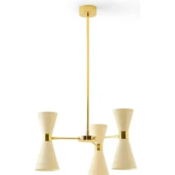 Megafono 3 Pendant, Ivory