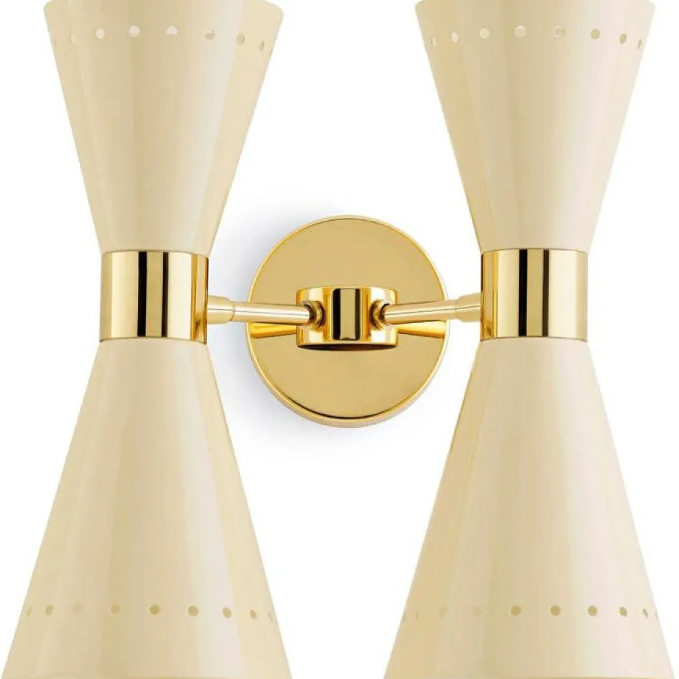 Megafono 4 Wall Lamp, Ivory