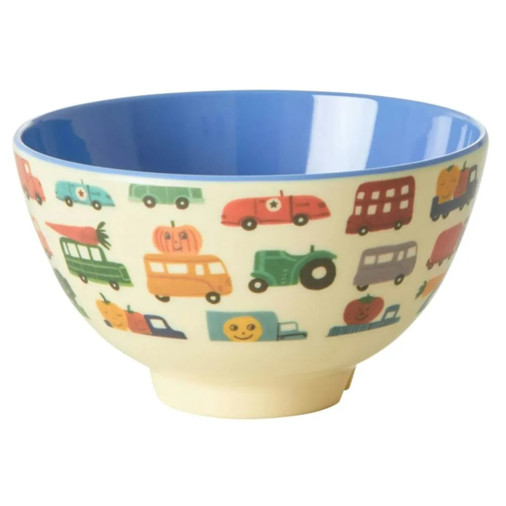 Melamine Bowl 30 cl, Check Pink