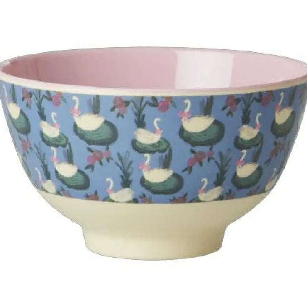 Melamine Bowl 30 cl, Check Pink