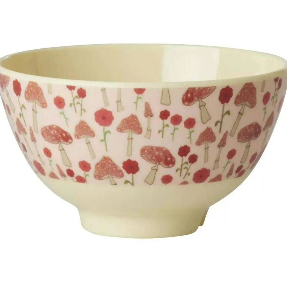 Melamine Bowl 30 cl, Check Pink