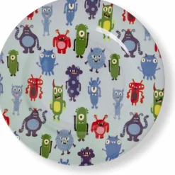 Melamine Plate 20 cm, Monsters