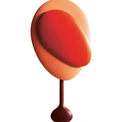 Mellow Wall Clock, Red