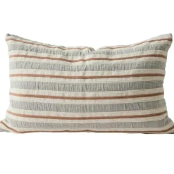 Melvin Cushion Cover 40x60 cm, Grey / Tan