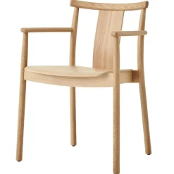 Merkur Armchair, Black Oak