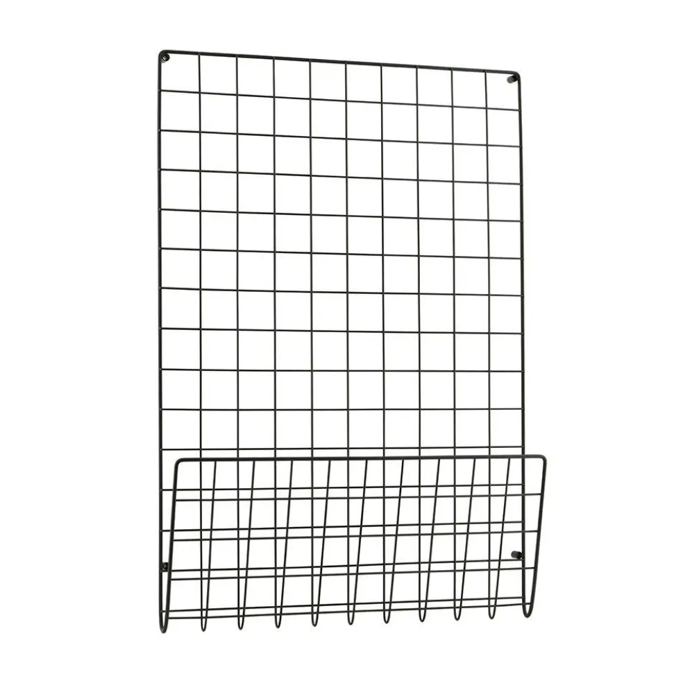 Mesh Noticeboard, Black