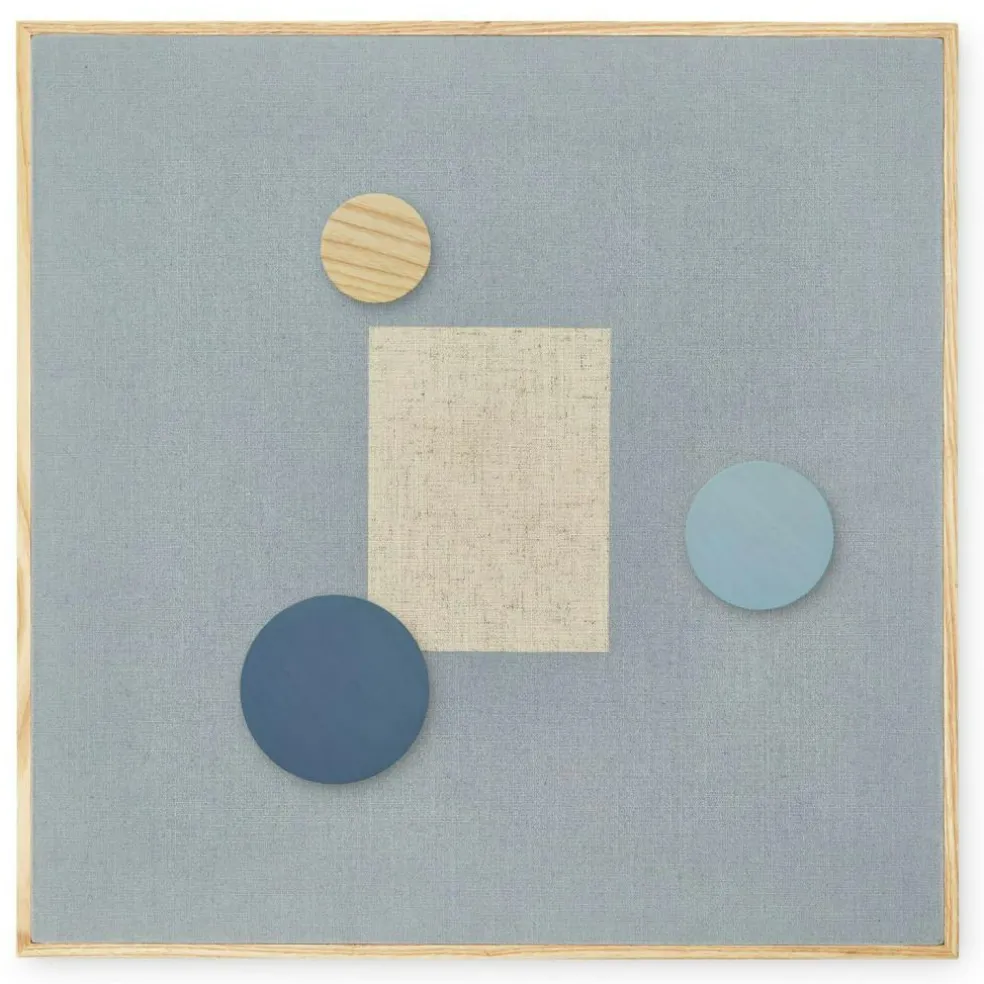 Message Board Magnetic 51,2x51,2 cm, Blue