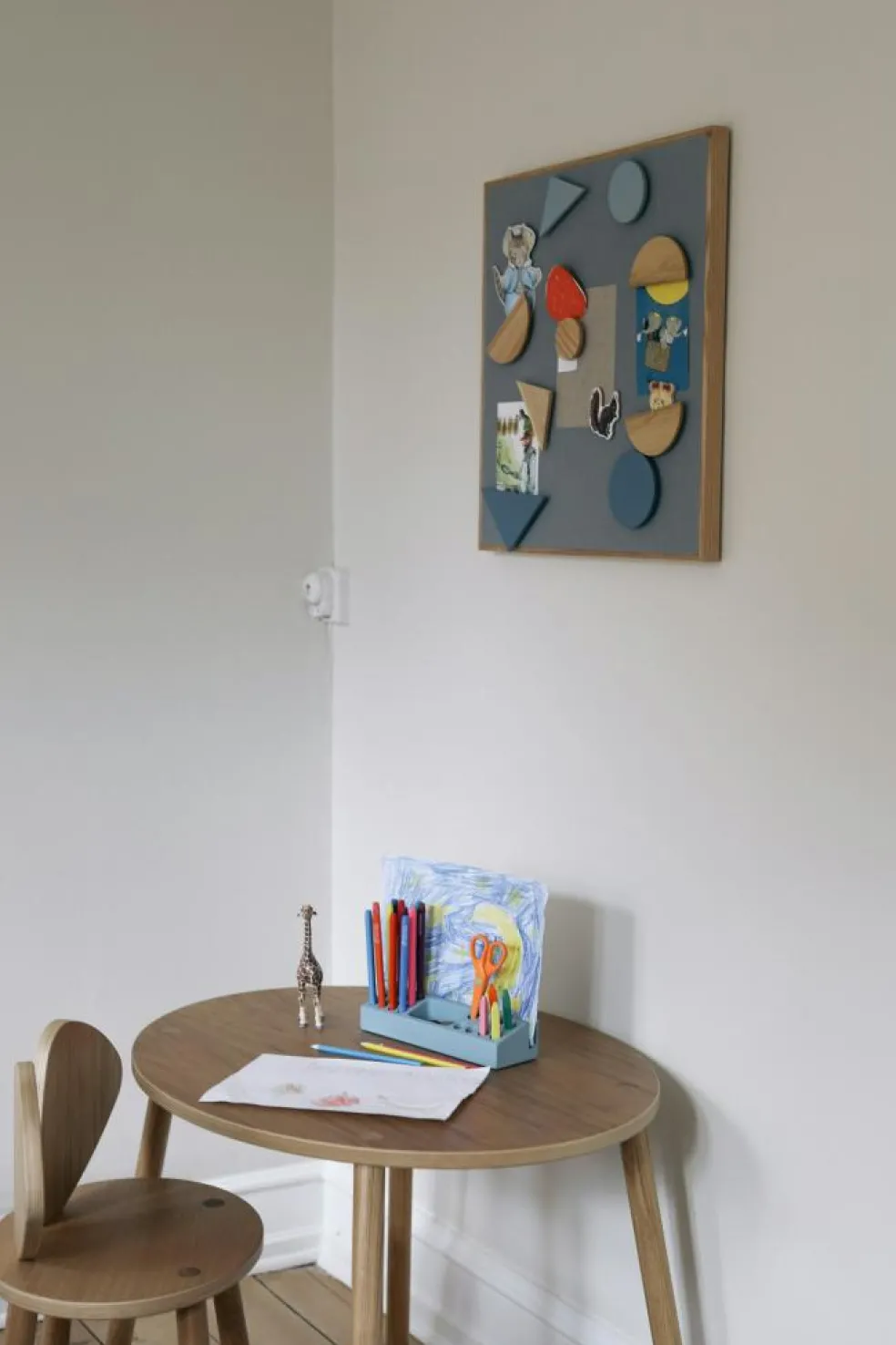 Message Board Magnetic 51,2x51,2 cm, Blue