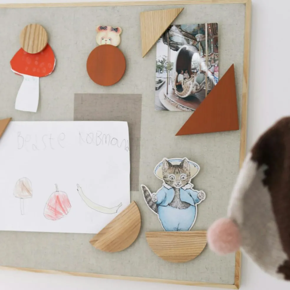 Message Board Magnetic 51,2x51,2 cm, Blue