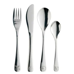 Mini Childrens Cutlery 4-pack, Gold