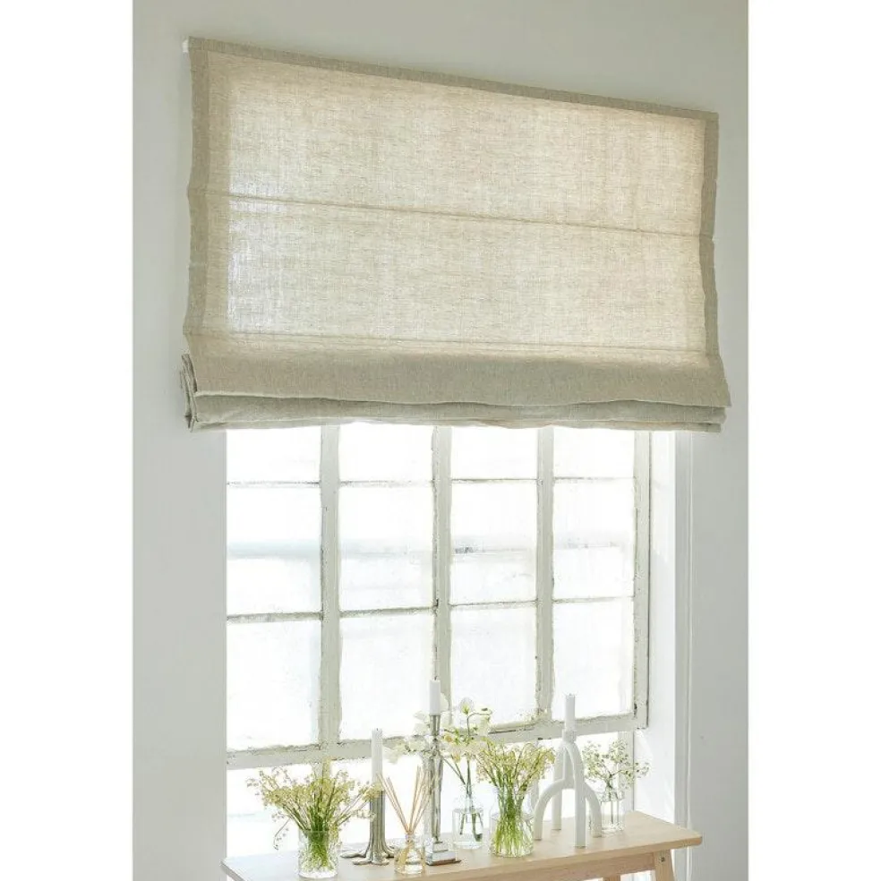 Miramar Roman Blind 110x180 cm, Oatmeal