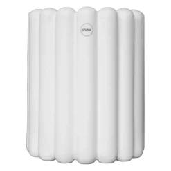 Mist Flower Pot Medium, White