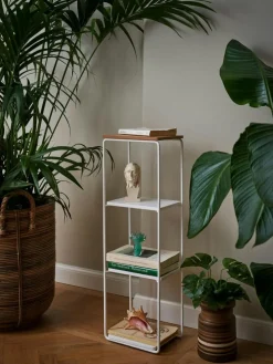 Mixrack Shelf S, Oak Veneer / White