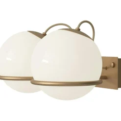 Model 238/2 Wall Lamp, Champagne