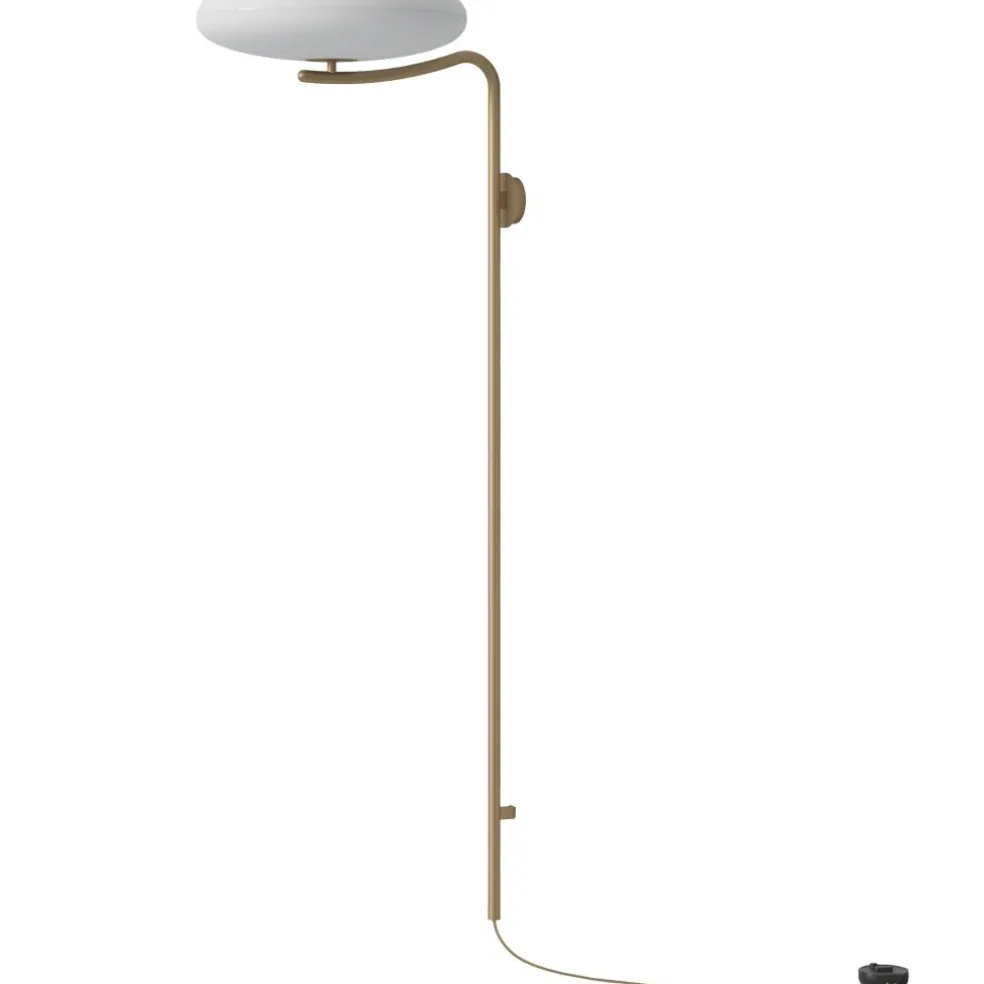 Model 2065 Wall Lamp, White / Champagne