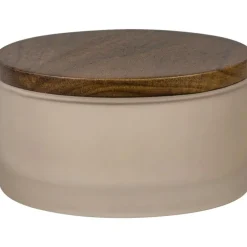 Modest Jar With Lid, Walnut