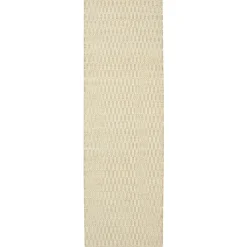 Mohini Wool Rug 80x250 cm, Beige