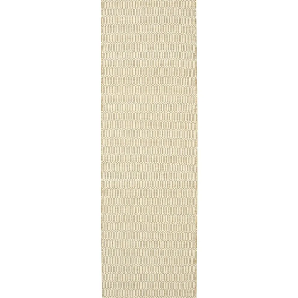 Mohini Wool Rug 80x250 cm, Beige
