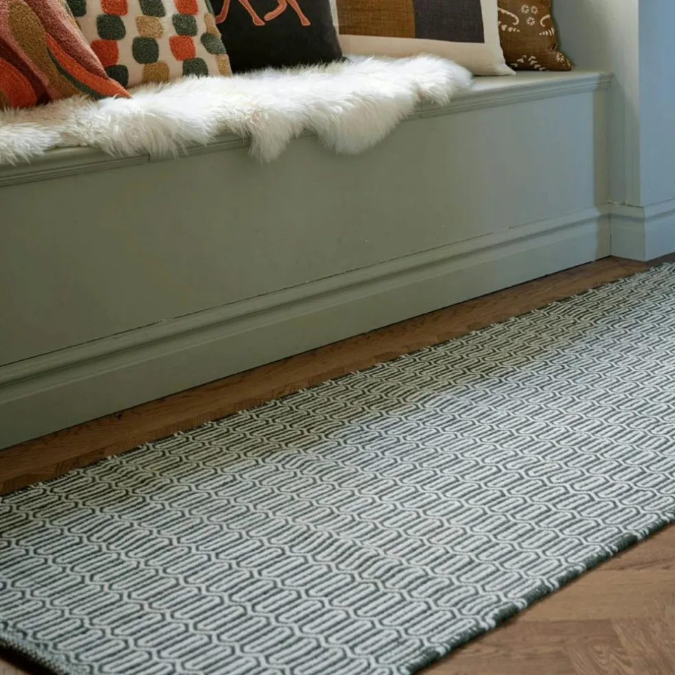 Mohini Wool Rug 80x250 cm, Beige