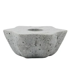 Mold Little Star Candlestick Candle/Dia: 1.2 cm, Grey