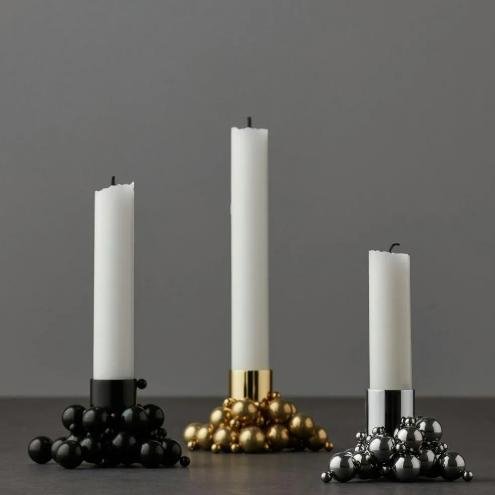 Molekyl Candlestick 1, Brass