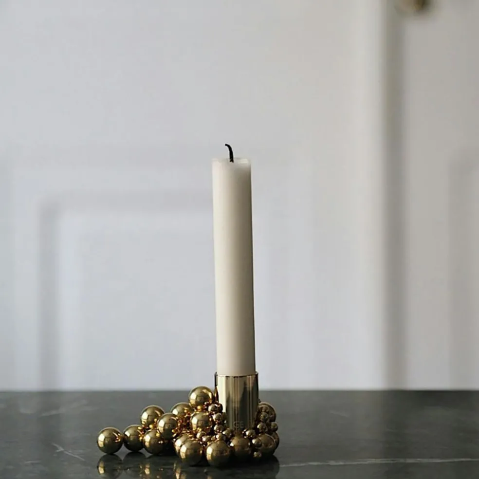 Molekyl Candlestick 1, Brass