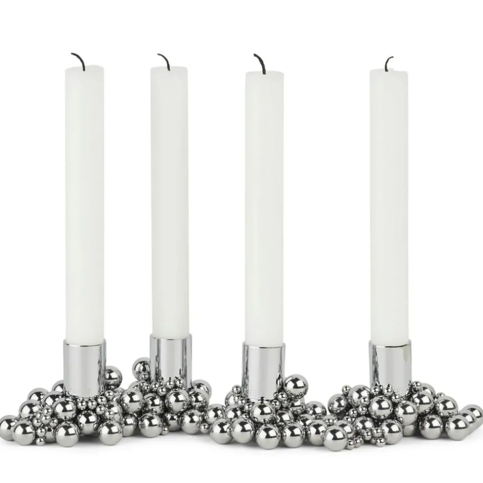 Molekyl Candlestick 4, Chrome