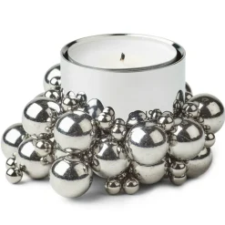 Molekyl Tealight Holder, Chrome