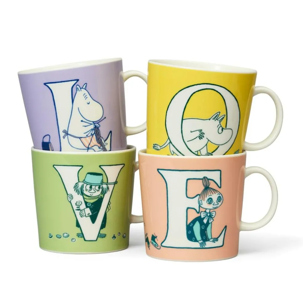 Moomin ABC Mug 40 cl, D