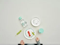 Moomin ABC Plate 20 cm, Salmon