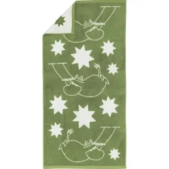 Moomin Bath Towel 70x140 cm, Snufkin Mint