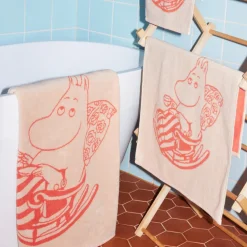Moomin Bath Towel 70x140 cm, Snufkin Mint