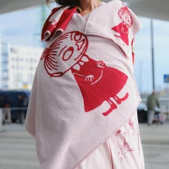 Moomin Bath Towel 70x140 cm, Snufkin Mint