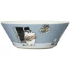 Moomin Bowl 15 cm, Moominpappa Grey