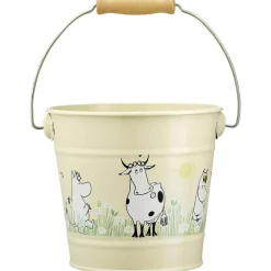Moomin In the garden Bucket 2 L, Yellow
