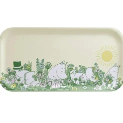 Moomin In the garden 22x43 cm Tray
