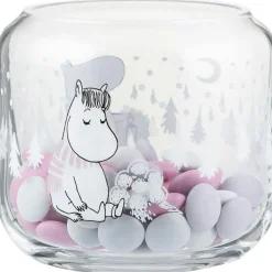 Moomin Lantern 8 cm, Snowfall