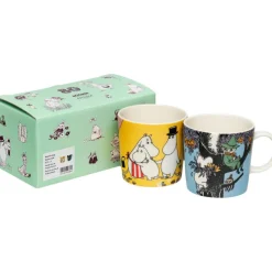 Moomin Mug Family Time & Friends Forever 30 cl 2-pack
